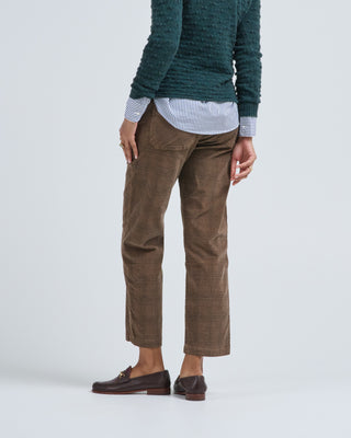 lillian printed plaid cord