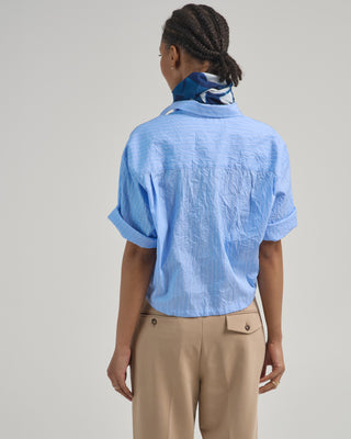 linda cc short sleeve button down