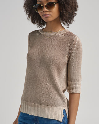 linda cotton knit tee