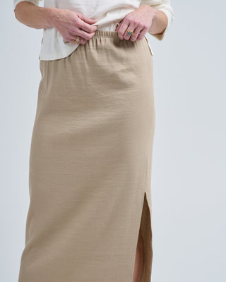linen stem skirt