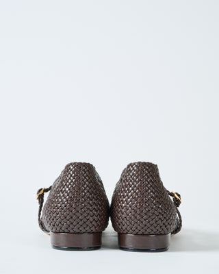 lis flat nappa kiss + tresse woven