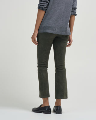 lively stretch suede pants