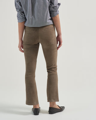 lively stretch suede pants