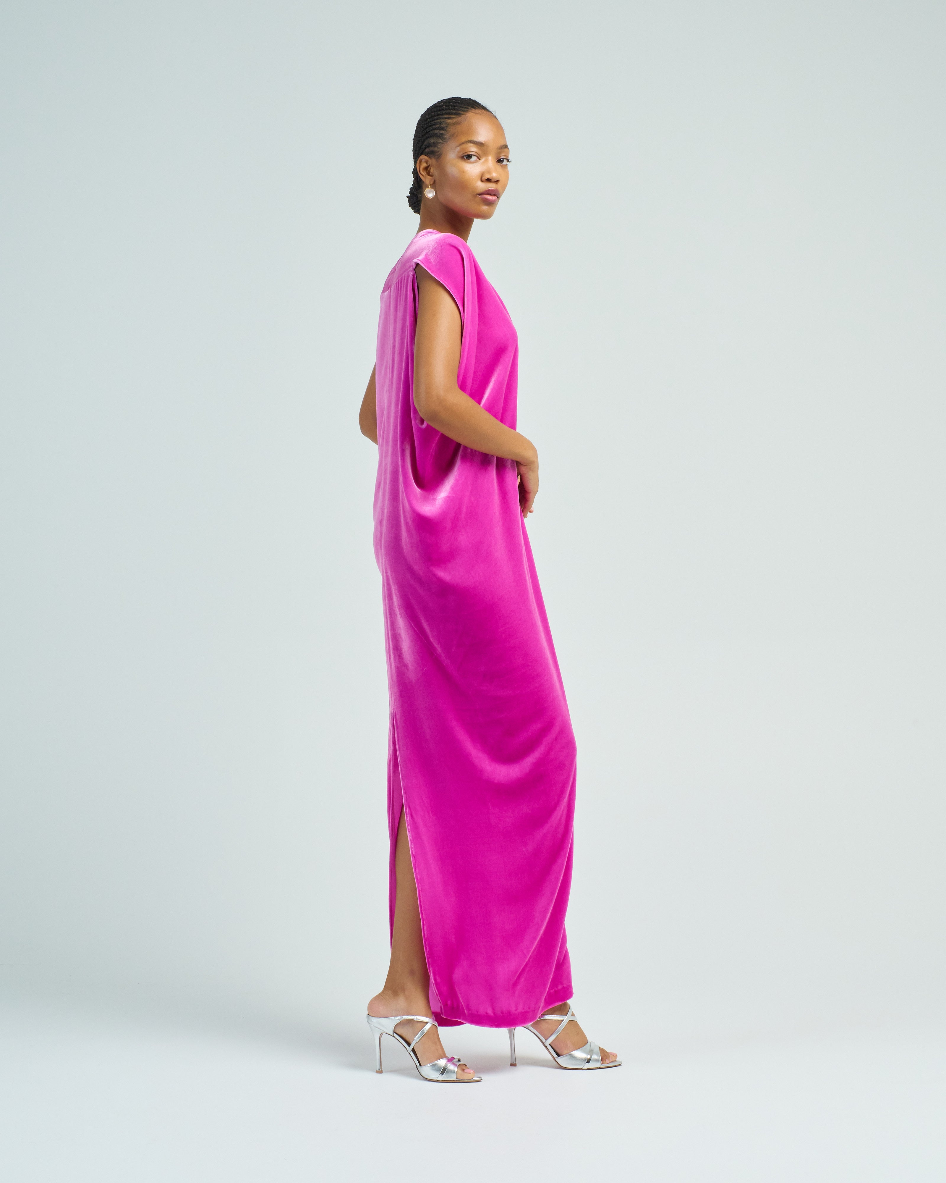 issa long dress Issa London Maxi Dress - Long Sleeve V Neck