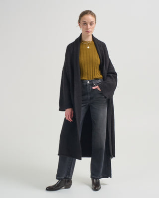 long shawl cardigan