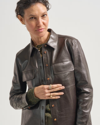 long sleeve flap pocket shirt