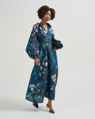 long sleeve floral dress