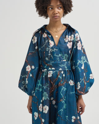 long sleeve floral dress