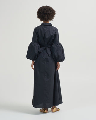 long sleeve v neck dress