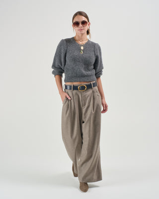 low 7/8 horse trousers