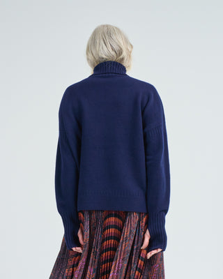 low gauge reversible turtleneck