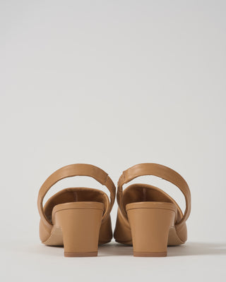 low heel sandal with back strap
