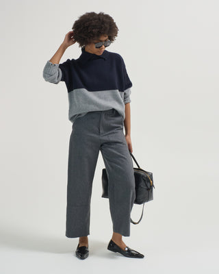 lulu bi color sweater
