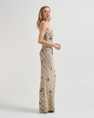 luna dress embroidered