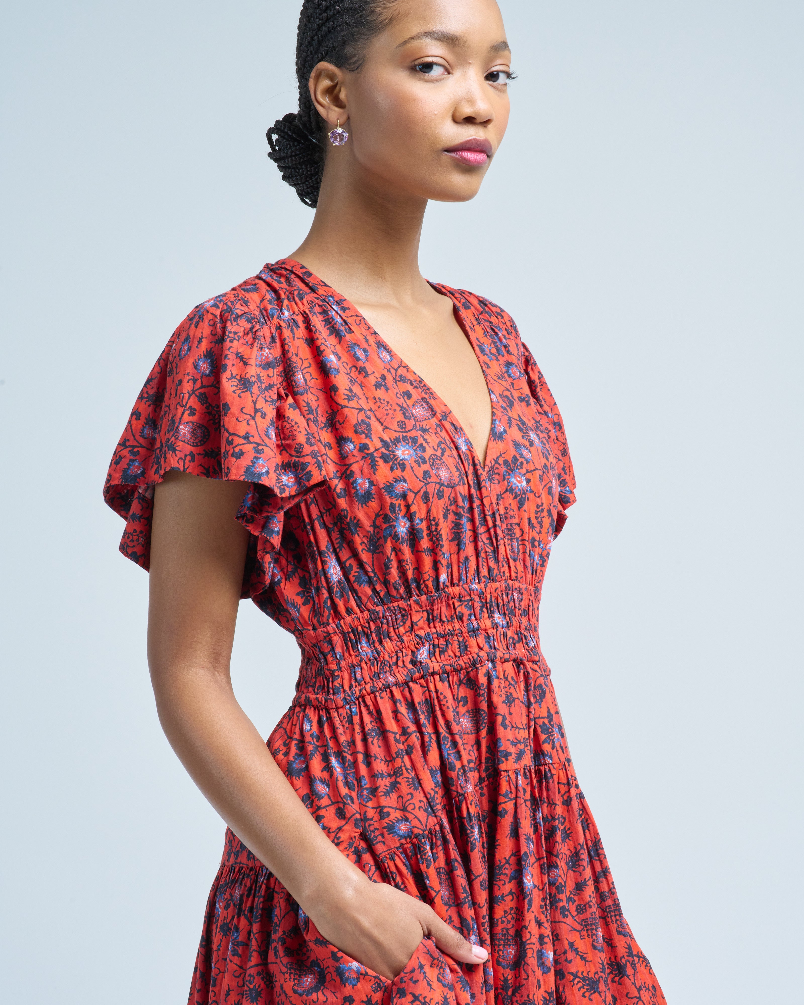 Ulla Johnson Lyria Dress Poppy Ulla Johnson Lyria Dress Poppy
