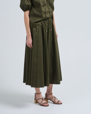 manar cotton sateen skirt