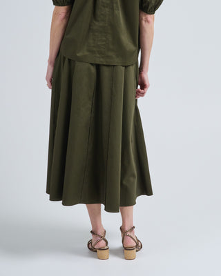 manar cotton sateen skirt