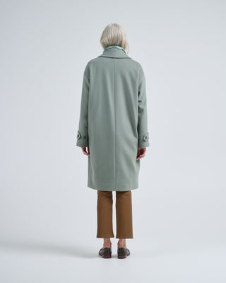 manteco wool sb coat w/ detachable bib