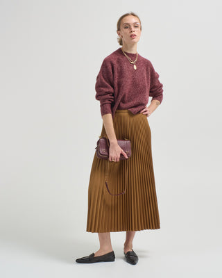 margot speckled wool alpaca sweater