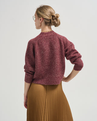 margot speckled wool alpaca sweater