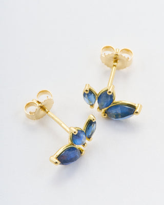 marquis cluster earrings