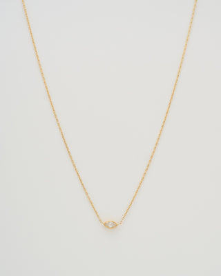 marquis diamond necklace