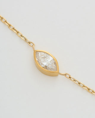 marquis diamond necklace