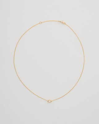 marquis diamond necklace