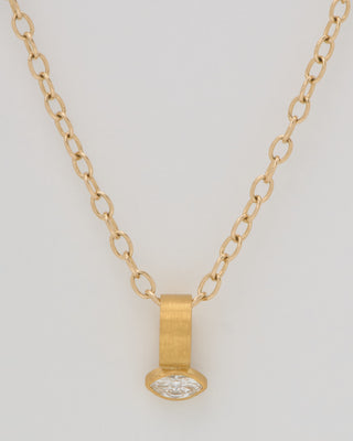 marquis diamond pendant