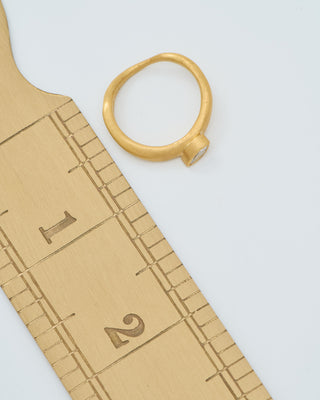 marquis diamond wave ring 6x3mm