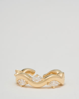 marquise constellation ear cuff