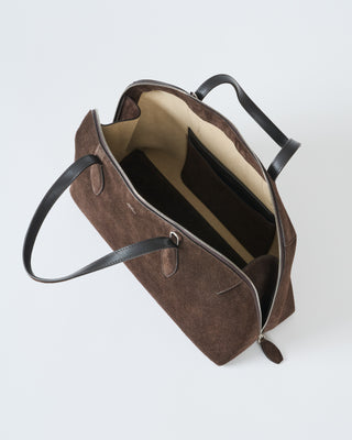 medium suede day tote