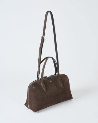 medium suede day tote