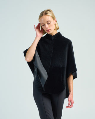 merino cape jacket