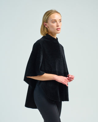 merino cape jacket