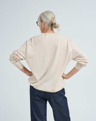 merino v-neck sweater