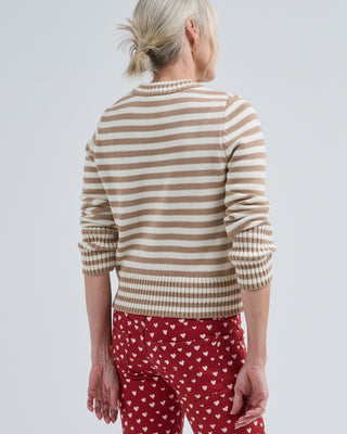 micha stripe cotton sweater