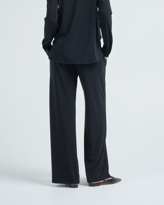 micro jersey flared pant