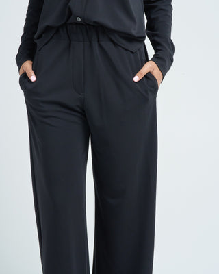 micro jersey flared pant