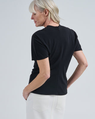 micro jersey trapez shirt