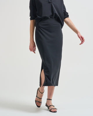 micro jersey tube skirt