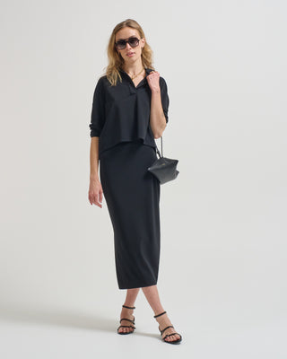 micro jersey tube skirt
