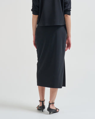micro jersey tube skirt