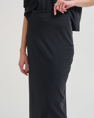 micro jersey tube skirt