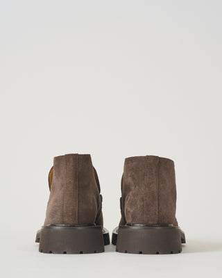 model 58 mid top loafer in suede