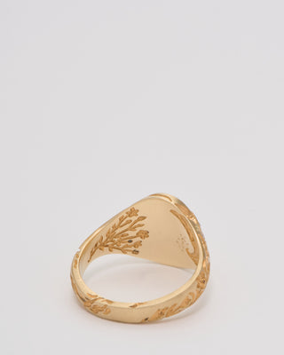 mini carp signet ring