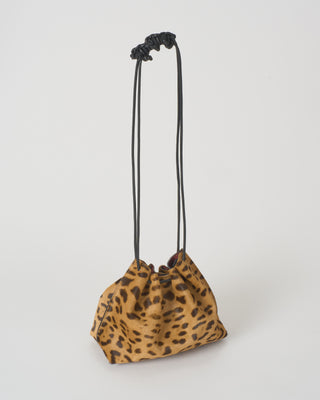 mini drawstring hair on calf
