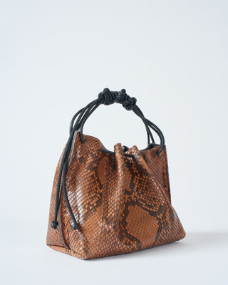 mini drawstring python