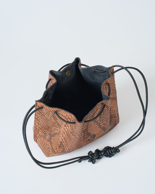 mini drawstring python