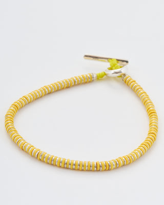 mini katta bracelet in yellow